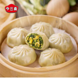 今三麦 薄皮包子