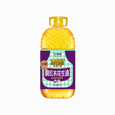 爱厨 脱红衣花生油
