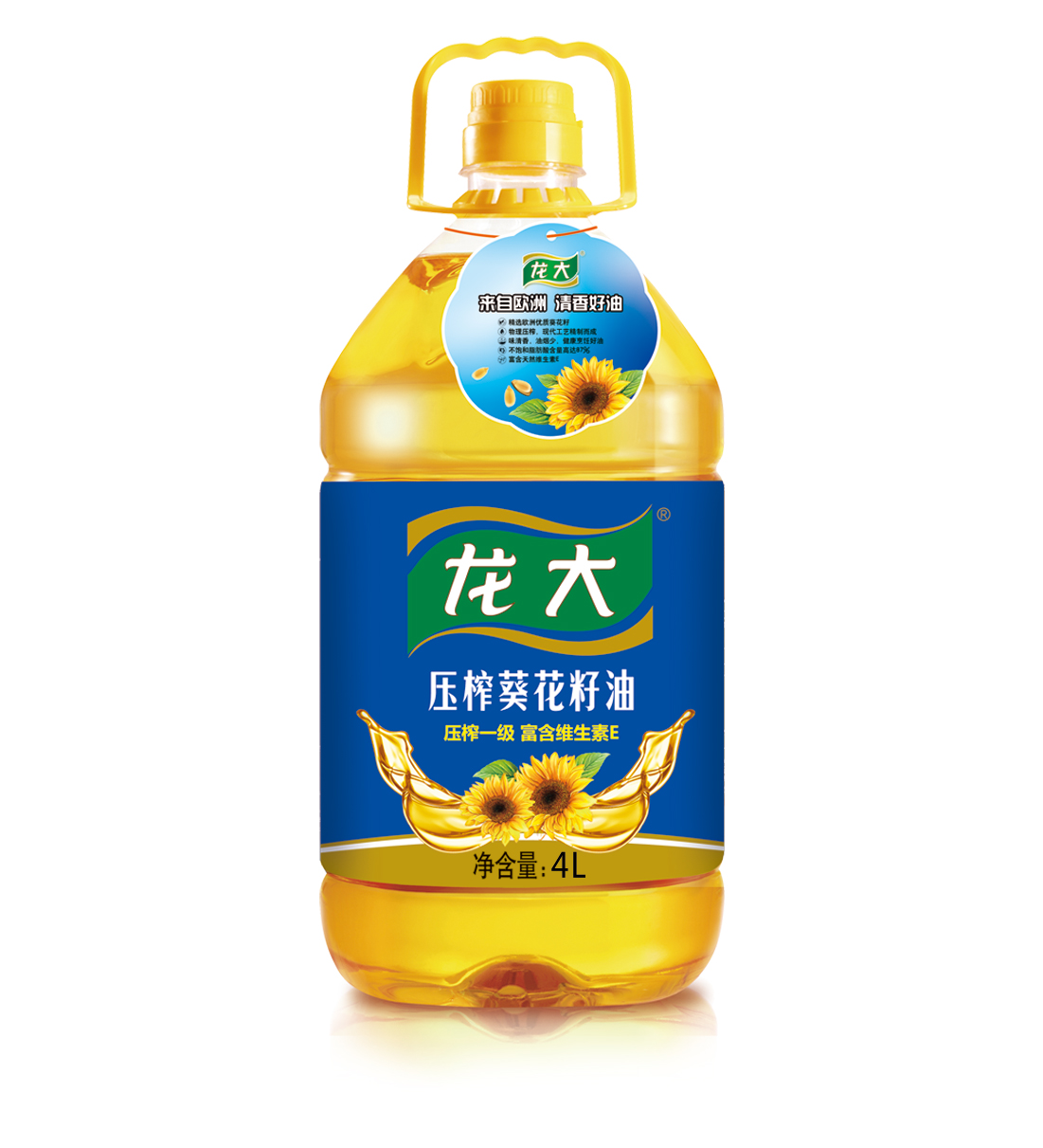 龙大压榨葵花籽油