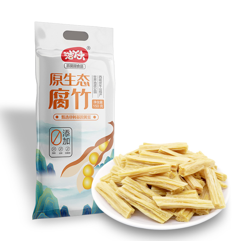 百菌园 原生态腐竹
