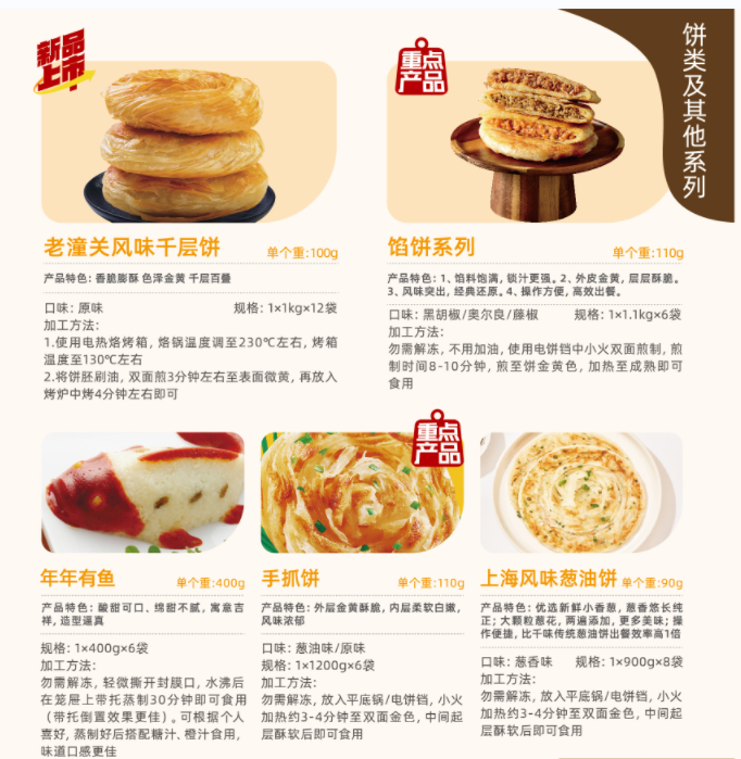 千味央厨 饼类及其他系列