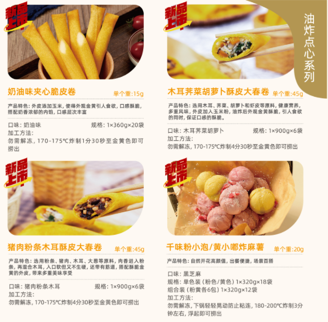 千味央厨 油炸点心系列